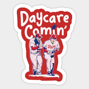 Brandon Marsh & Bryson Stott Daycare Comin' Sticker